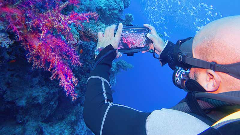 Fotocamera subacquea